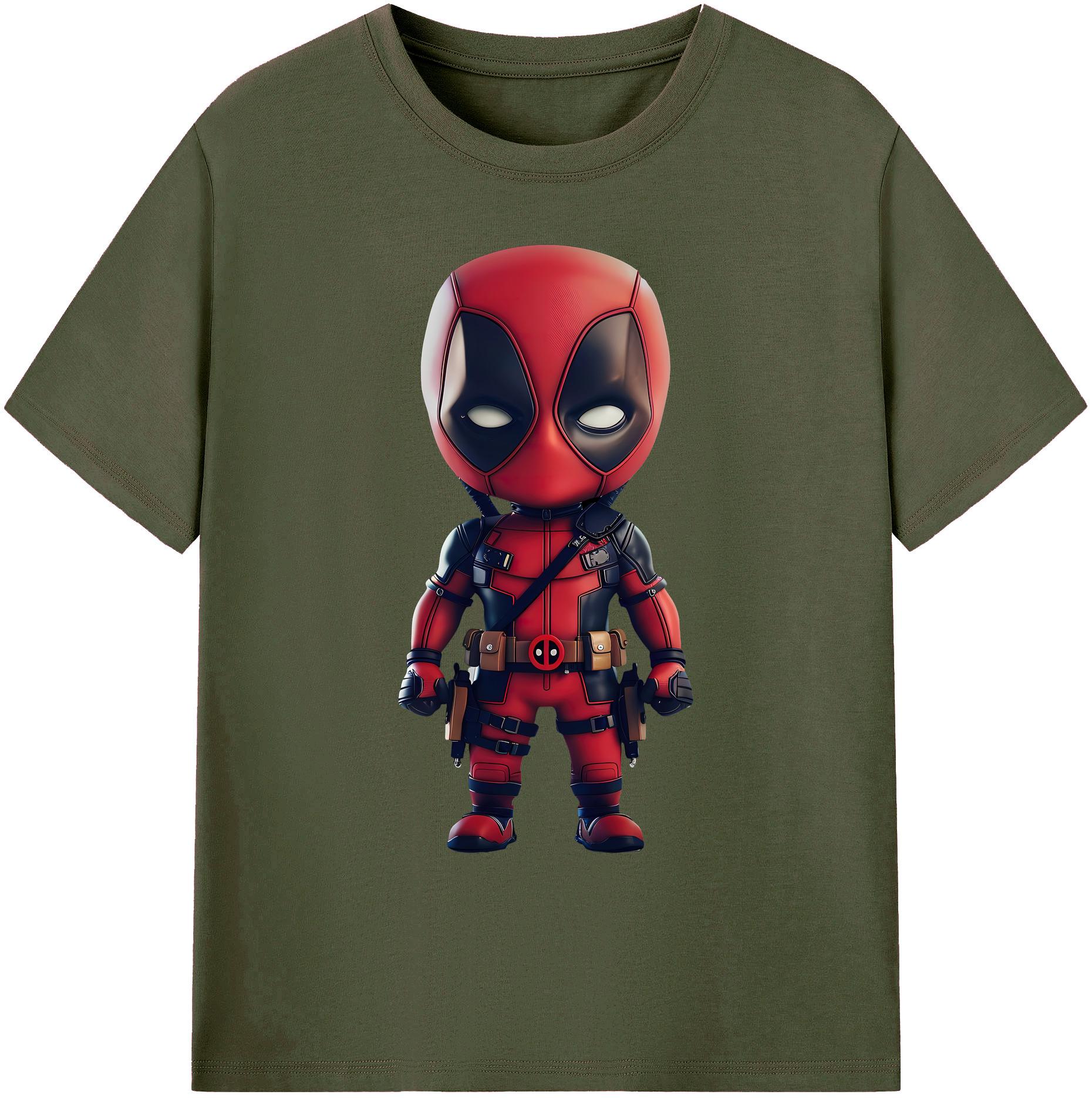 （画像用） Deadpool デッドプール 綿100％ メンズ半袖Tシャツ｜肌触りやわらか＆通気性